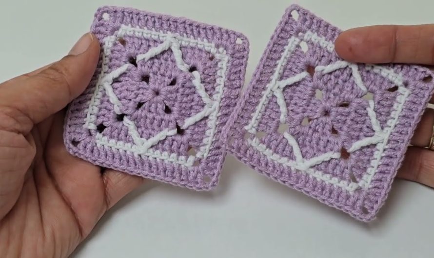 Craft a Statement: How to Crochet a Large Geometric Granny Square
