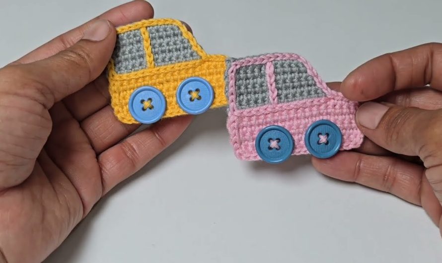 Zooming into Fun: How to Crochet an Adorable Car Applique