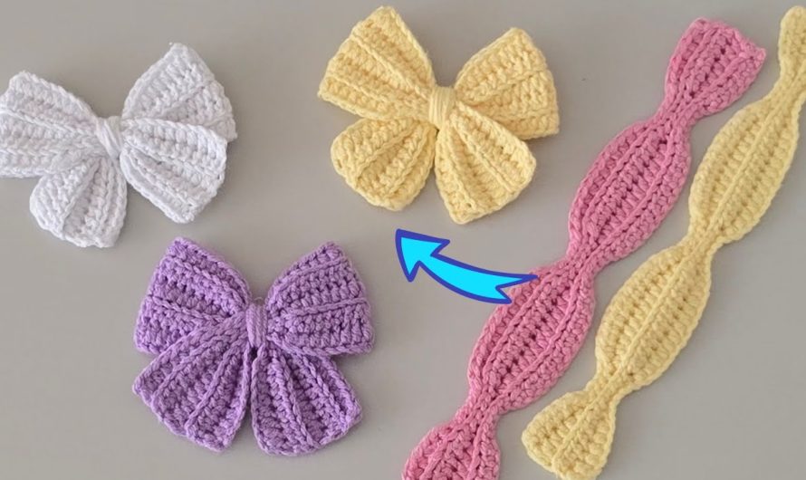 Craft Your Own Adorable Crochet Bow: A Step-by-Step Guide