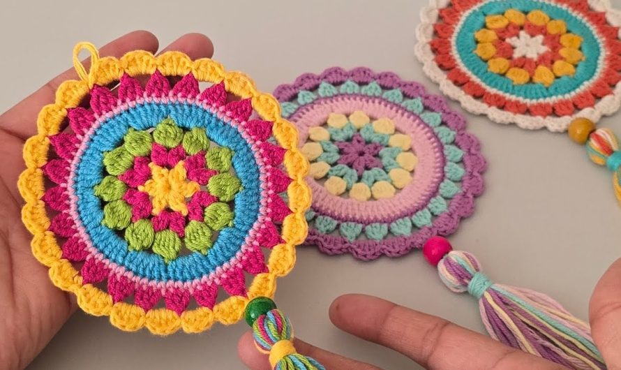 Crochet Your Own Vibrant Mandala: A Guide for Garden & Balcony Decor!
