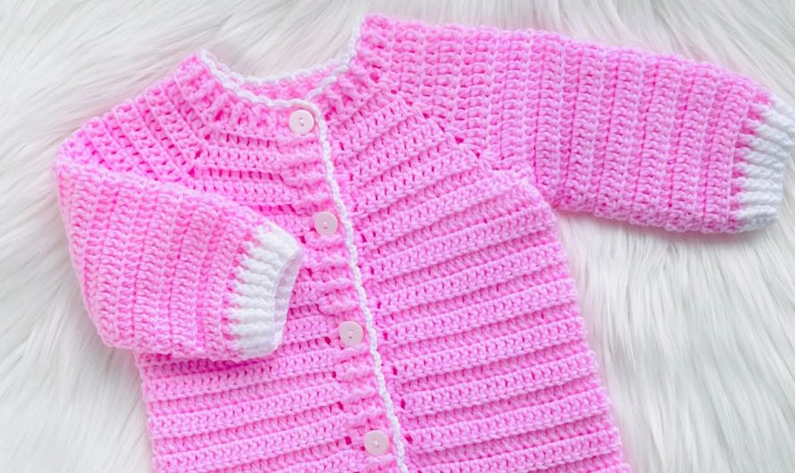 How to Make an Adorable & Easy Crochet Baby Onesie