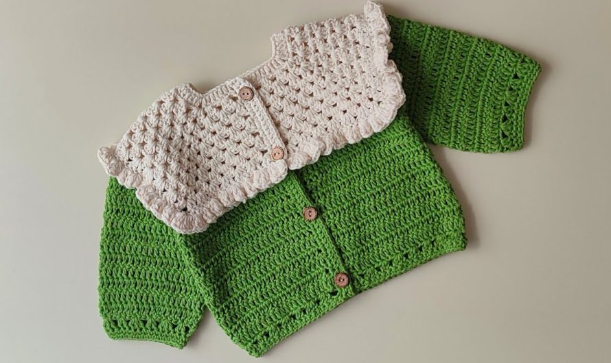 EASYCROCHET COUNTRY MODEL CARDIGAN