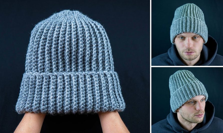 How to Make a Simple Crochet Men’s Hat (Beginner Tutorial)