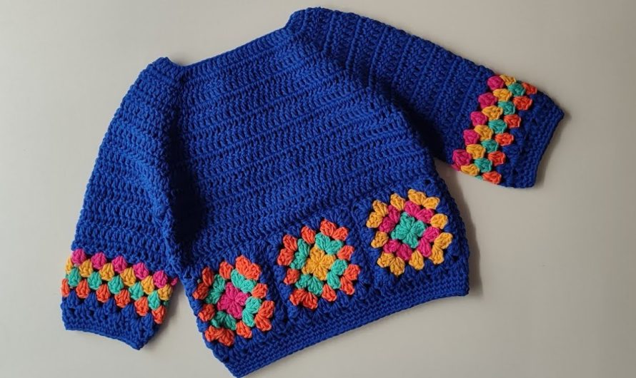 HOW TO MAKE A CROCHET PATTERN SWEATER (Step-by-Step)