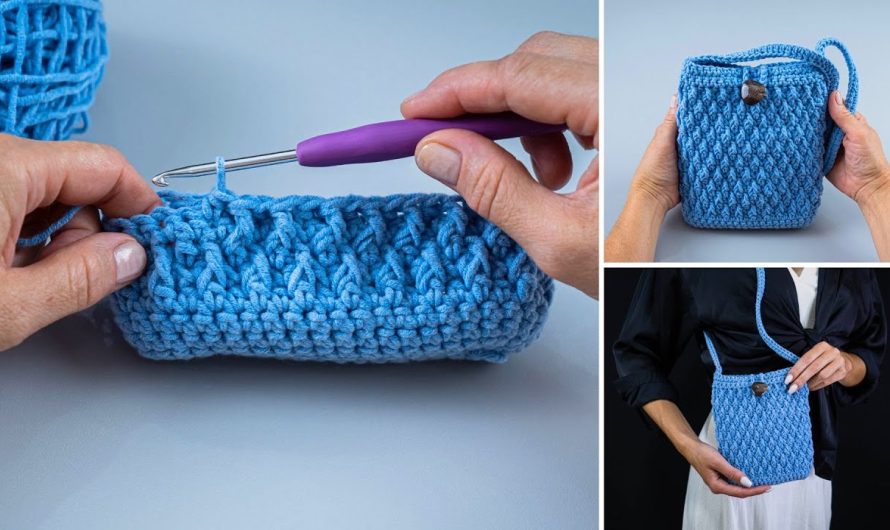How to Make an Easy Crochet Bag for Beginners