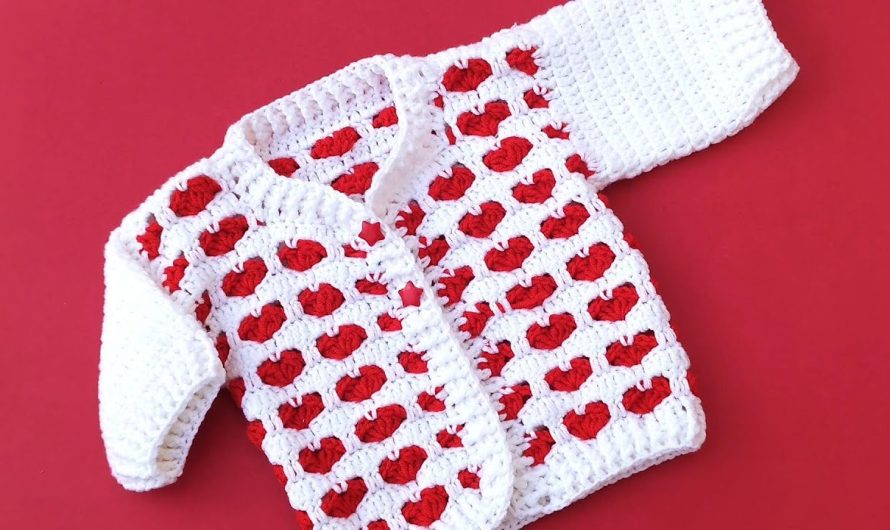 HOW TO MAKE A CROCHET JACKET IN ALL SIZES