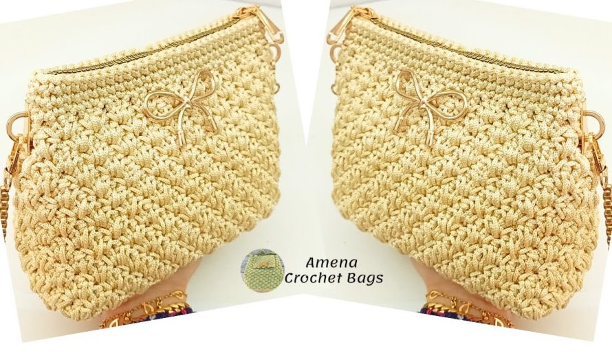 How to Make a Simple and Elegant Medium Crochet Bag