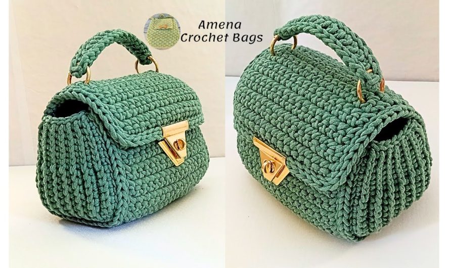 How to Make a Simple & Elegant Crochet Bag (Step by Step)