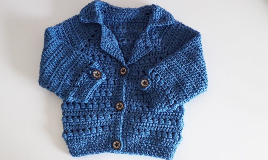 How to crochet a “Bomber jacket ” for baby