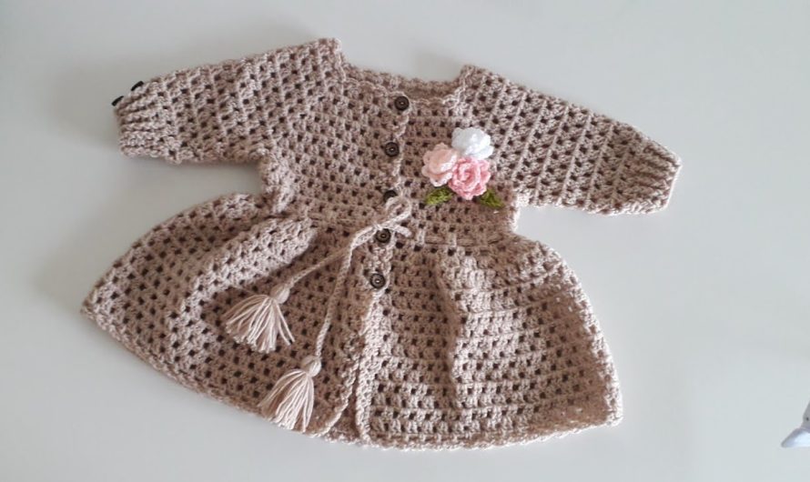 How to Make a Crochet Girl’s Cardigan