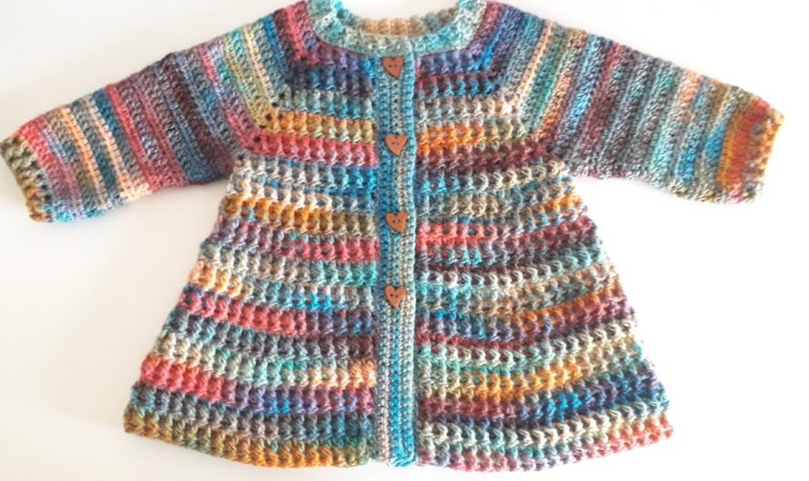 How to crochet the “Fall” cardicoat