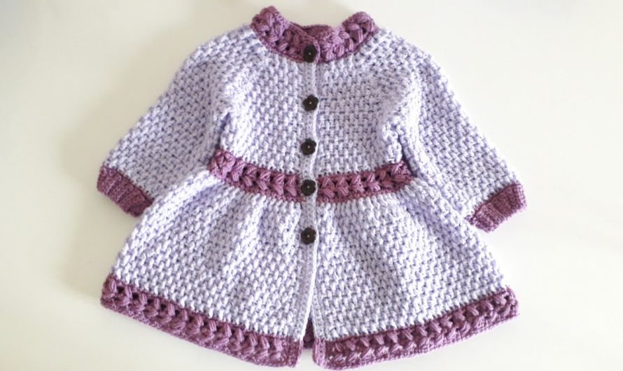 How to Crochet a “Springtime” Girls’ Coat
