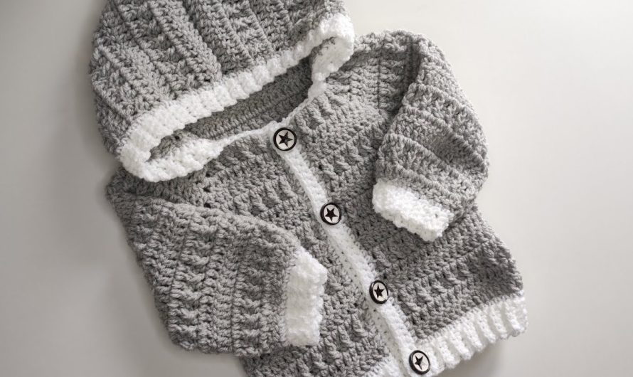 🧶 How to Crochet a Baby Hoodie