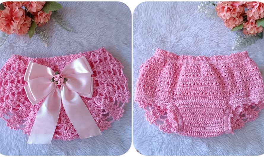🧵 How to Make Children’s Crochet Panties (Diaper Cover / Bloomers)