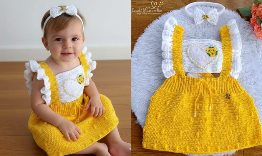 🧵 How to Make Children’s Crochet Overalls (Step-by-Step Guide)