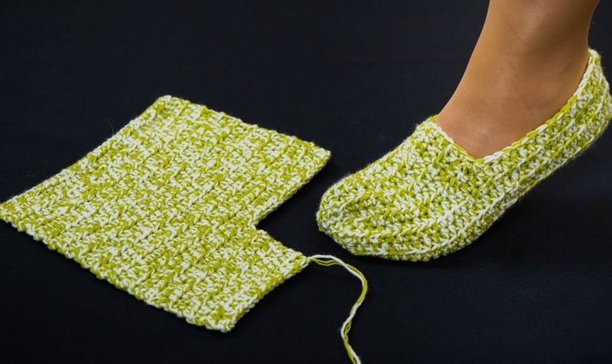 🧶 Fastest Crochet Slippers for Beginners (Easy Pattern)
