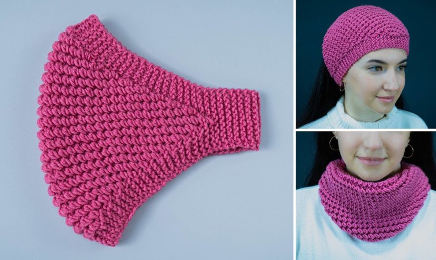 How to Make a Knitted Bandana Headband Easy and Simple for Beginners!
